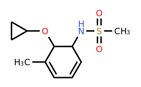 CAS 1243360-55-5 | N-(6-cyclopropoxy-5-methylcyclohexa-2,4-dienyl)methanesulfonamide