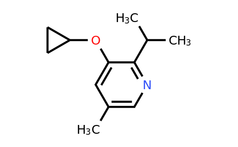 CAS 1243360-57-7 | 3-Cyclopropoxy-2-isopropyl-5-methylpyridine