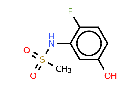 CAS 1243360-58-8 | N-(2-fluoro-5-hydroxyphenyl)methanesulfonamide