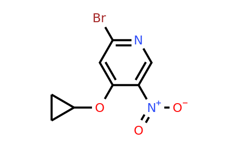 CAS 1243360-64-6 | 2-Bromo-4-cyclopropoxy-5-nitropyridine