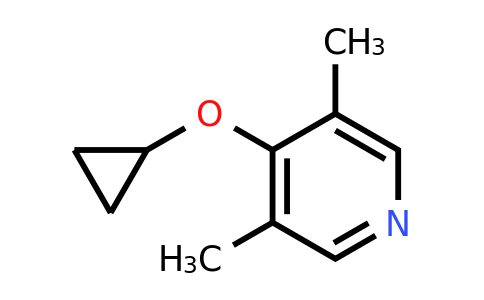 CAS 1243360-67-9 | 4-Cyclopropoxy-3,5-dimethylpyridine