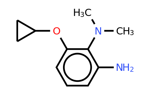 CAS 1243360-71-5 | 6-Cyclopropoxy-1-N,1-N-dimethylbenzene-1,2-diamine