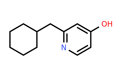 CAS 1243360-76-0 | 2-(Cyclohexylmethyl)pyridin-4-ol