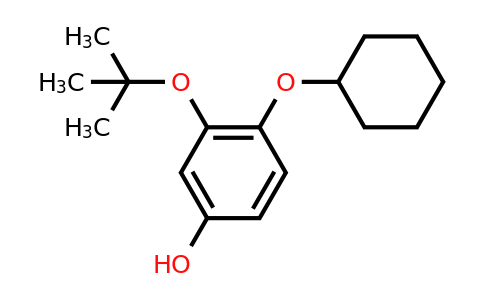 CAS 1243360-79-3 | 3-Tert-butoxy-4-(cyclohexyloxy)phenol