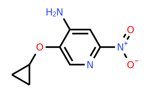 CAS 1243360-90-8 | 5-Cyclopropoxy-2-nitropyridin-4-amine