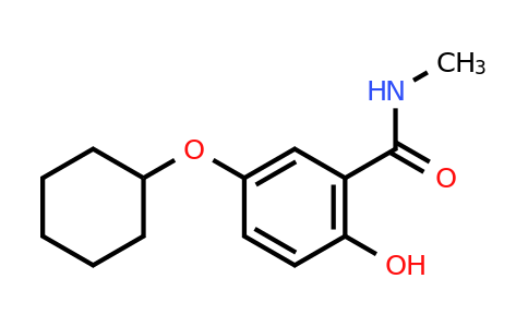CAS 1243361-05-8 | 5-(Cyclohexyloxy)-2-hydroxy-N-methylbenzamide