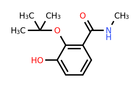 CAS 1243361-16-1 | 2-Tert-butoxy-3-hydroxy-N-methylbenzamide