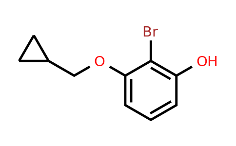 CAS 1243361-19-4 | 2-Bromo-3-(cyclopropylmethoxy)phenol