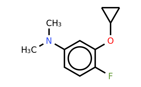 CAS 1243361-20-7 | 3-Cyclopropoxy-4-fluoro-N,n-dimethylaniline