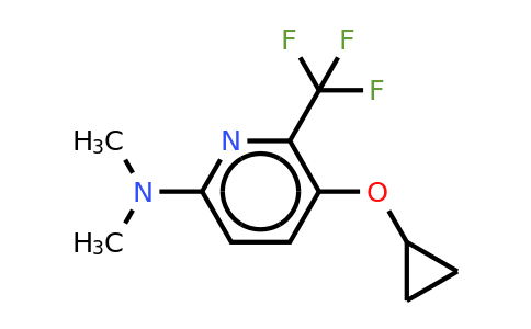 CAS 1243361-21-8 | 5-Cyclopropoxy-N,n-dimethyl-6-(trifluoromethyl)pyridin-2-amine