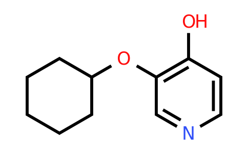 CAS 1243361-22-9 | 3-(Cyclohexyloxy)pyridin-4-ol