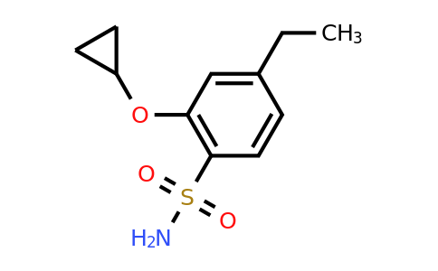 CAS 1243361-25-2 | 2-Cyclopropoxy-4-ethylbenzenesulfonamide