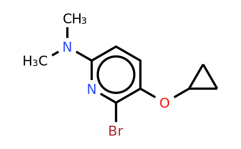 CAS 1243361-27-4 | 6-Bromo-5-cyclopropoxy-N,n-dimethylpyridin-2-amine
