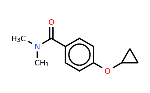 CAS 1243361-32-1 | 4-Cyclopropoxy-N,n-dimethylbenzamide