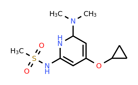 CAS 1243361-38-7 | N-(4-cyclopropoxy-6-(dimethylamino)-1,6-dihydropyridin-2-YL)methanesulfonamide