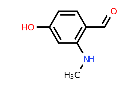 CAS 1243361-43-4 | 4-Hydroxy-2-(methylamino)benzaldehyde