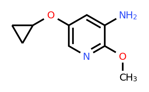 CAS 1243361-50-3 | 5-Cyclopropoxy-2-methoxypyridin-3-amine