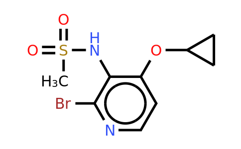 CAS 1243361-57-0 | N-(2-bromo-4-cyclopropoxypyridin-3-YL)methanesulfonamide