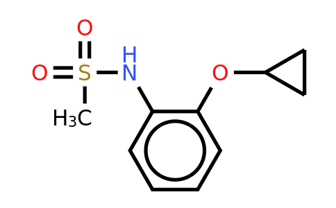 CAS 1243361-59-2 | N-(2-cyclopropoxyphenyl)methanesulfonamide