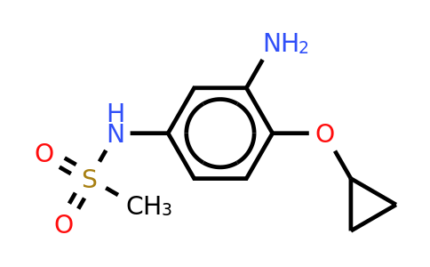 CAS 1243361-65-0 | N-(3-amino-4-cyclopropoxyphenyl)methanesulfonamide