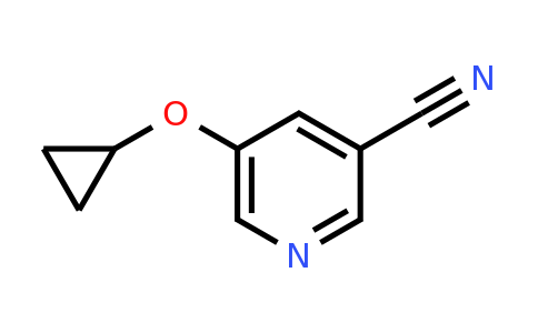 CAS 1243361-76-3 | 5-Cyclopropoxypyridine-3-carbonitrile