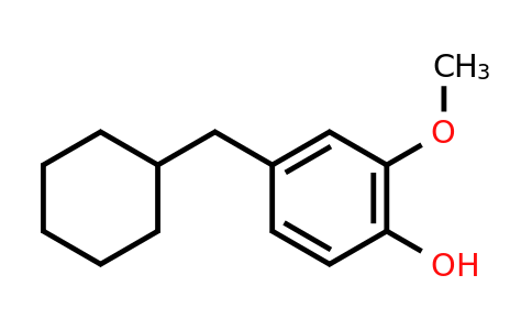 CAS 1243361-94-5 | 4-(Cyclohexylmethyl)-2-methoxyphenol