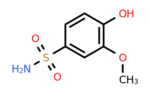 CAS 1243362-00-6 | 4-Hydroxy-3-methoxybenzene-1-sulfonamide