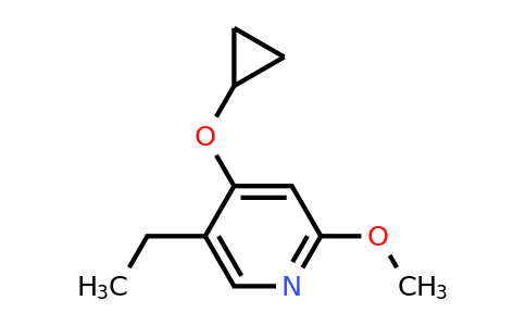 CAS 1243362-10-8 | 4-Cyclopropoxy-5-ethyl-2-methoxypyridine