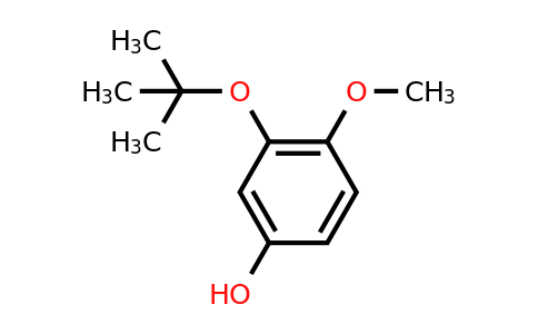 CAS 1243362-12-0 | 3-(Tert-butoxy)-4-methoxyphenol