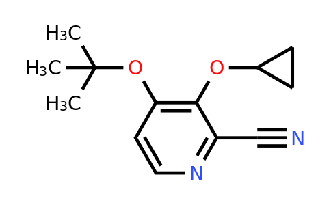 CAS 1243362-13-1 | 4-Tert-butoxy-3-cyclopropoxypicolinonitrile