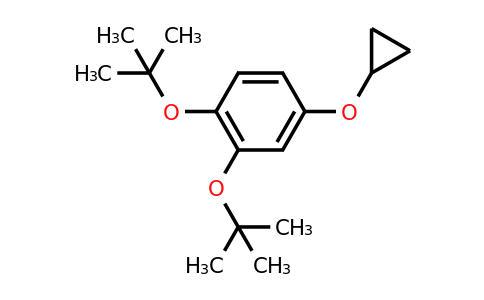 CAS 1243362-15-3 | 1,2-DI-Tert-butoxy-4-cyclopropoxybenzene