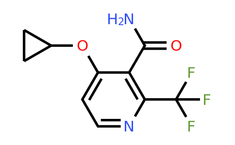 CAS 1243362-19-7 | 4-Cyclopropoxy-2-(trifluoromethyl)nicotinamide