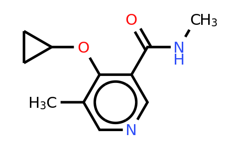 CAS 1243362-20-0 | 4-Cyclopropoxy-N,5-dimethylnicotinamide