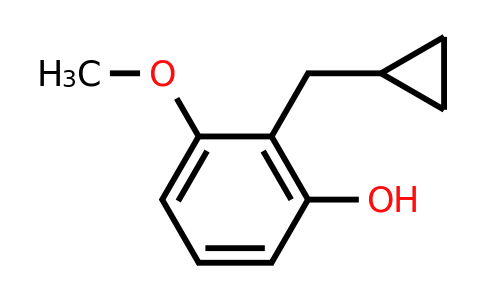 CAS 1243362-21-1 | 2-(Cyclopropylmethyl)-3-methoxyphenol