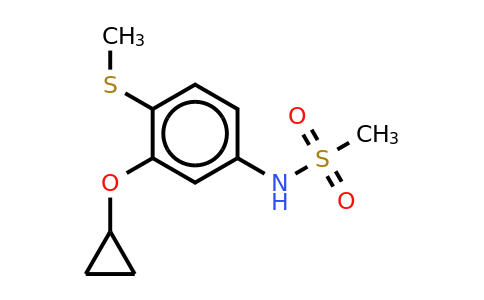 CAS 1243362-25-5 | N-(3-cyclopropoxy-4-(methylthio)phenyl)methanesulfonamide
