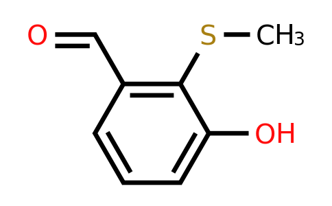 CAS 1243362-26-6 | 3-Hydroxy-2-(methylsulfanyl)benzaldehyde