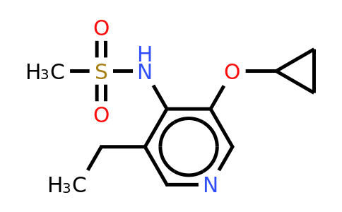 CAS 1243362-28-8 | N-(3-cyclopropoxy-5-ethylpyridin-4-YL)methanesulfonamide