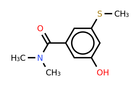 CAS 1243362-31-3 | 3-Hydroxy-N,n-dimethyl-5-(methylsulfanyl)benzamide