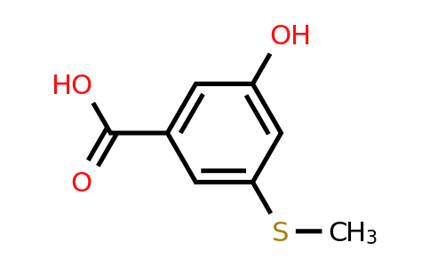 CAS 1243362-35-7 | 3-Hydroxy-5-(methylthio)benzoic acid