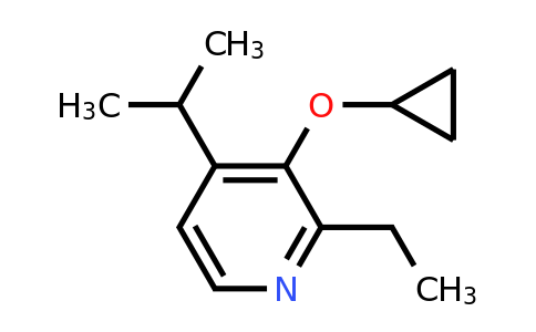 CAS 1243362-45-9 | 3-Cyclopropoxy-2-ethyl-4-isopropylpyridine