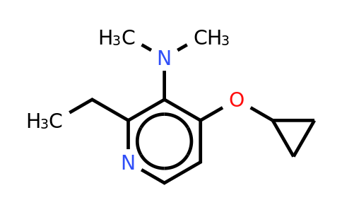 CAS 1243362-50-6 | 4-Cyclopropoxy-2-ethyl-N,n-dimethylpyridin-3-amine