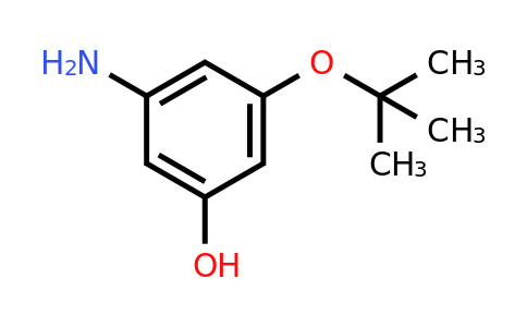 CAS 1243362-52-8 | 3-Amino-5-(tert-butoxy)phenol