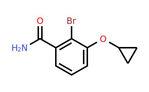 CAS 1243362-53-9 | 2-Bromo-3-cyclopropoxybenzamide