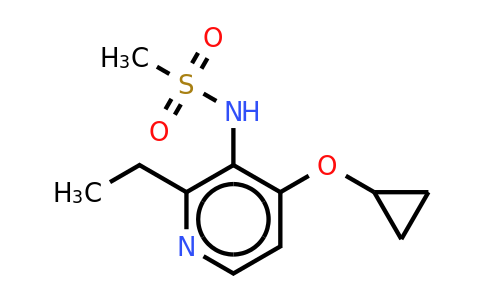CAS 1243362-55-1 | N-(4-cyclopropoxy-2-ethylpyridin-3-YL)methanesulfonamide
