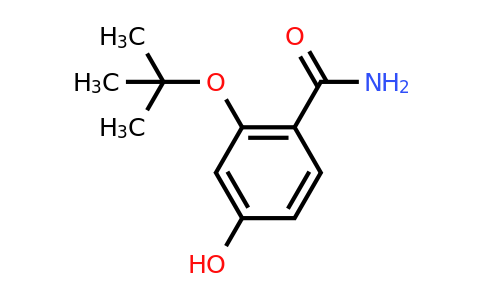 CAS 1243362-56-2 | 2-Tert-butoxy-4-hydroxybenzamide