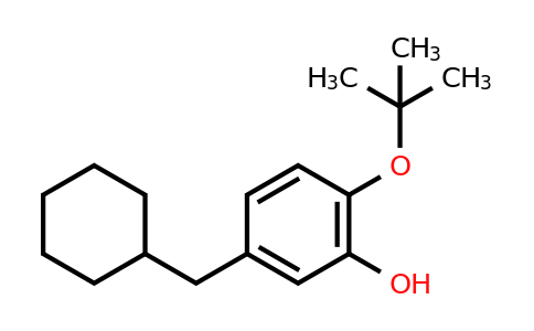 CAS 1243362-59-5 | 2-Tert-butoxy-5-(cyclohexylmethyl)phenol