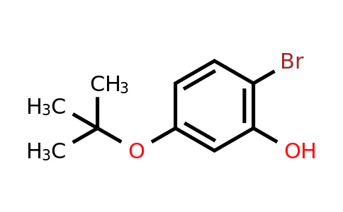 CAS 1243362-65-3 | 2-Bromo-5-(tert-butoxy)phenol