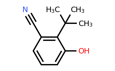 CAS 1243362-68-6 | 2-Tert-butyl-3-hydroxybenzonitrile