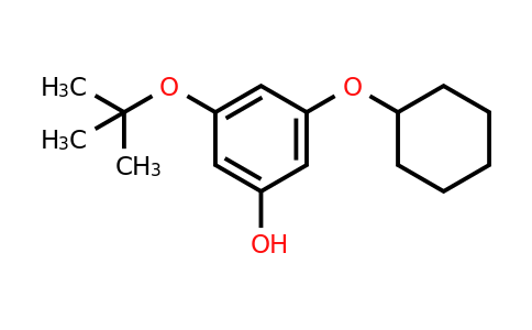 CAS 1243362-69-7 | 3-Tert-butoxy-5-(cyclohexyloxy)phenol