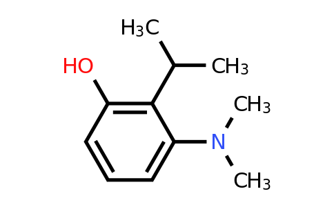 CAS 1243362-76-6 | 3-(Dimethylamino)-2-(propan-2-YL)phenol